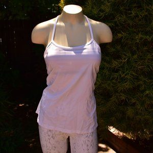 LULULEMON AMPED TANK STRIPED BRA SZ X-SMALL 2